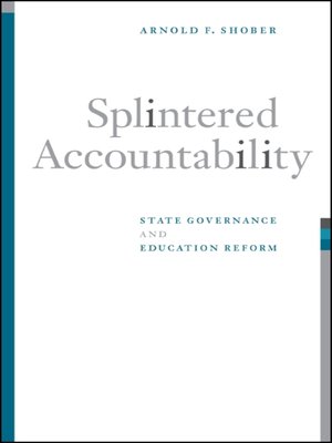cover image of Splintered Accountability